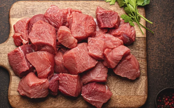 Beef Stew Meat from Circle G Farms