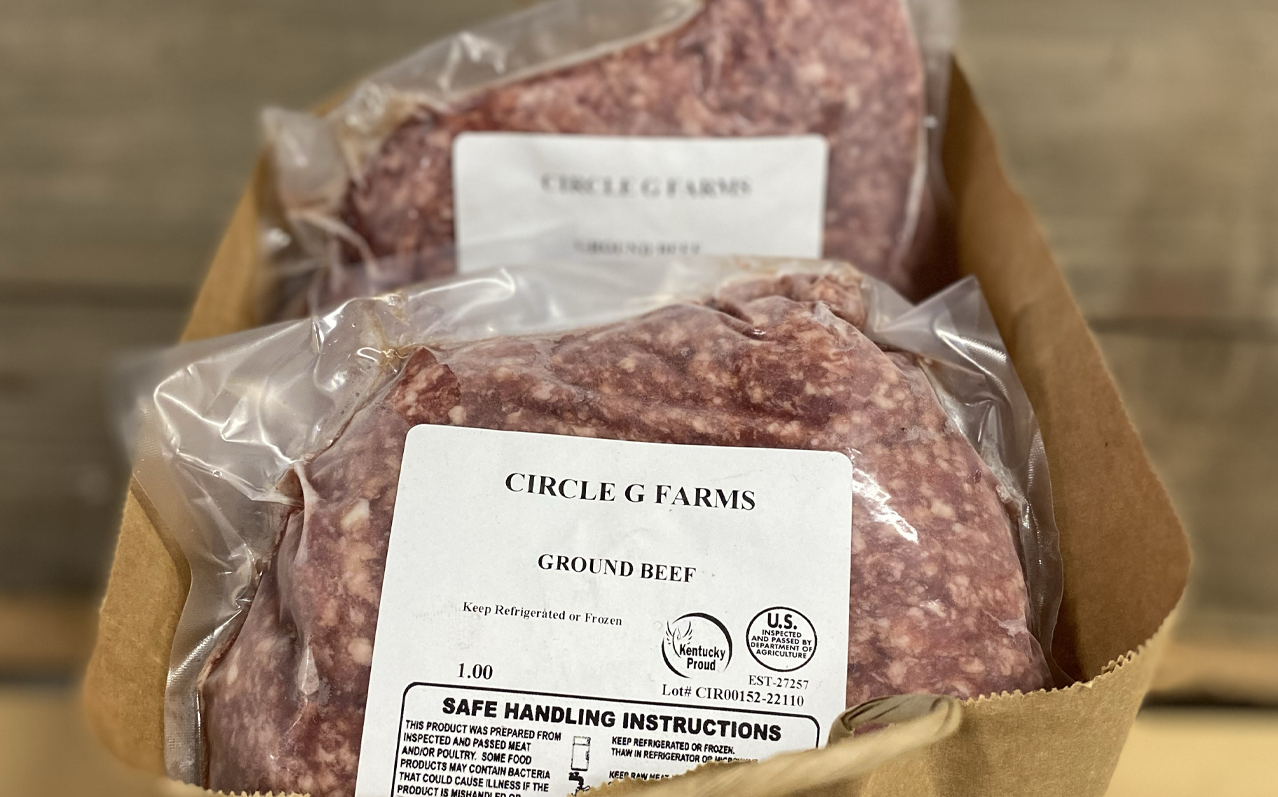 Ground Beef from Circle G Farms