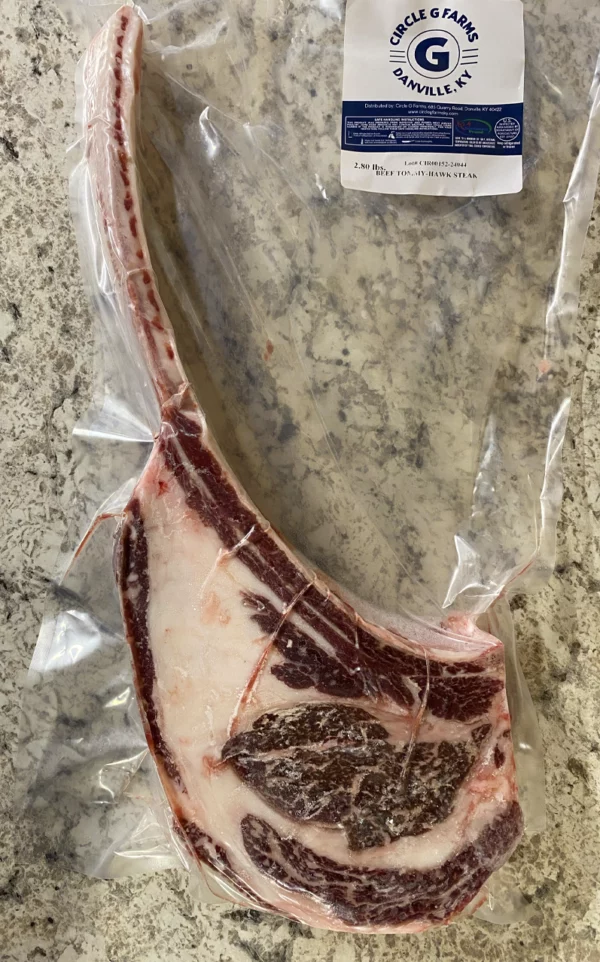 Tomahawk Steak from Circle G Farms