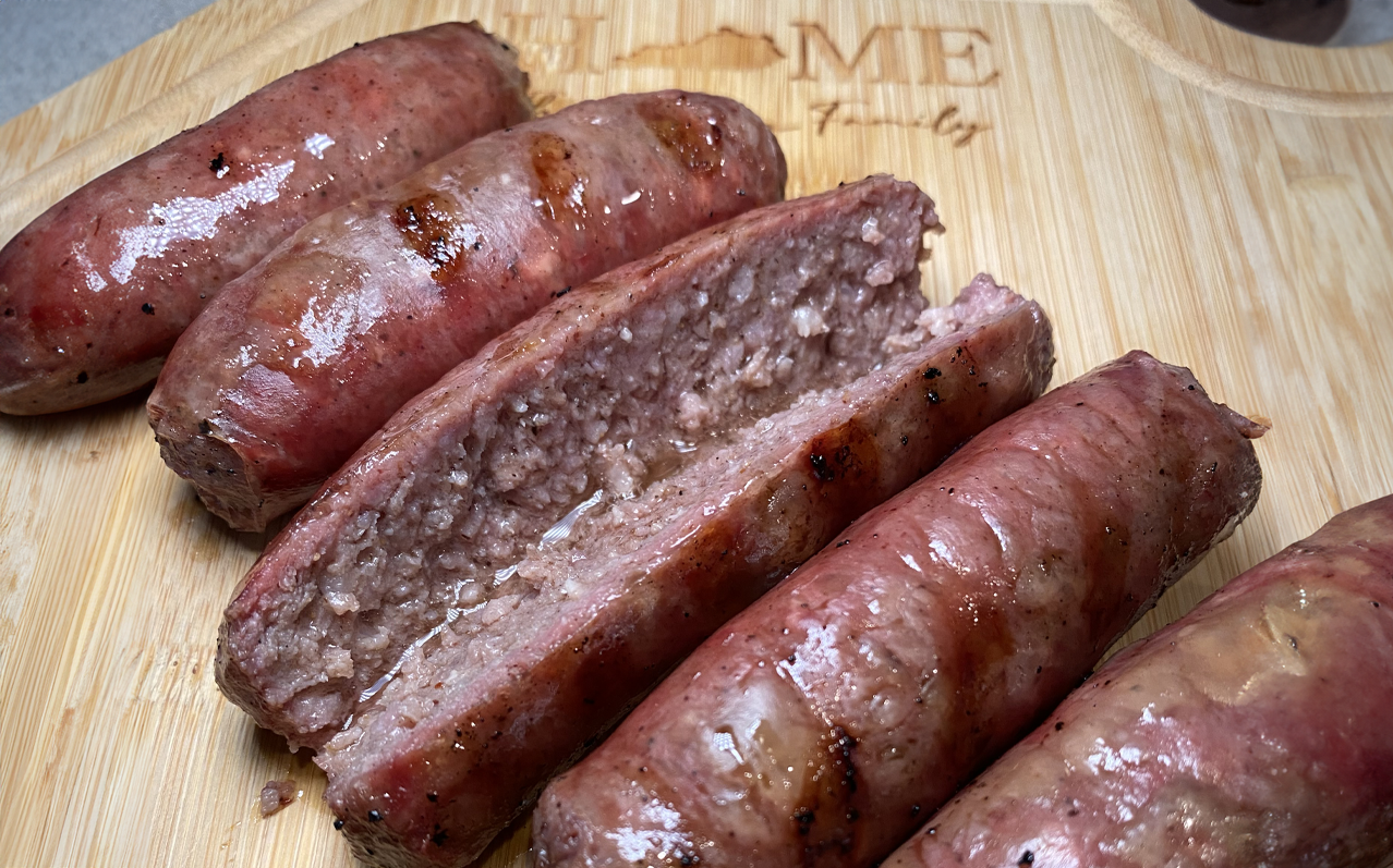 Beef Bratwurst (Pack of 5) from Circle G Farms