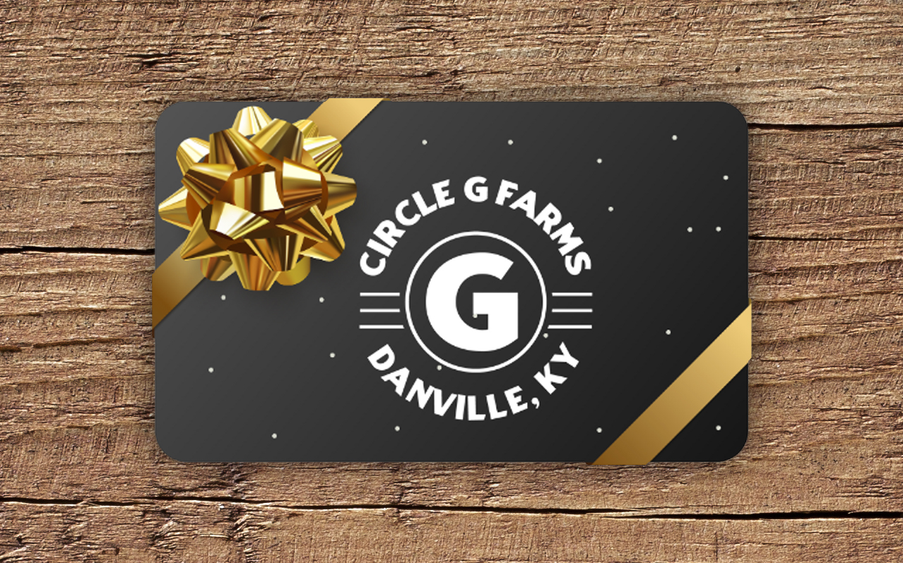 Gift Cards from Circle G